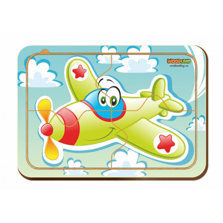 Пазл WOODLAND 012108 Самолёт