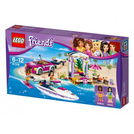 Конструктор LEGO 41316 Friends Скоростной катер Андреа