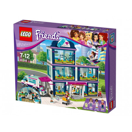 Конструктор LEGO 41318 Friends Клиника Хартлейк-Сити