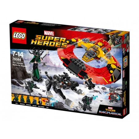 Конструктор LEGO 76084 Super Heroes Решающая битва за Асгард