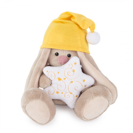 Мягкая игрушка BUDI BASA SidX-175 Зайка Ми в колпачке и со звездочкой (малыш)