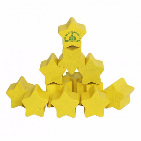 Набор КРАСНОКАМСКАЯ ИГРУШКА Н-47 Счетный материал Звездочки