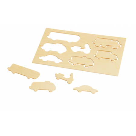 Набор КРАСНОКАМСКАЯ ИГРУШКА Н-51 Городской транспорт трафареты