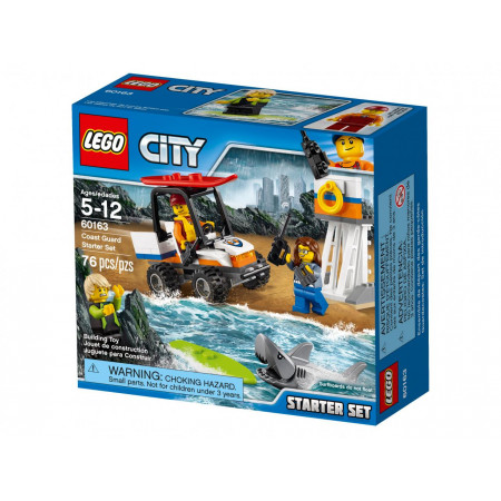 Конструктор LEGO 60163 City Набор для начинающих "Береговая охрана"