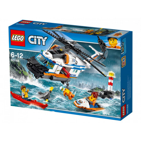 Конструктор LEGO 60166 City Сверхмощный спасательный вертолёт