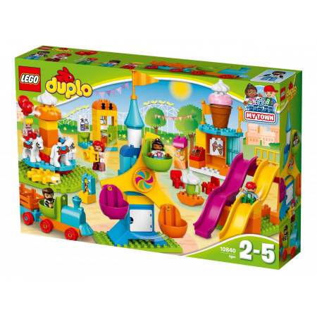 Конструктор LEGO 10840 Duplo Большой парк аттракционов