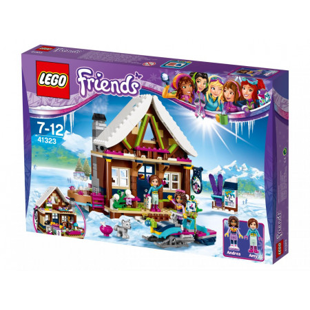Конструктор LEGO 41323 Friends Горнолыжный курорт: шале