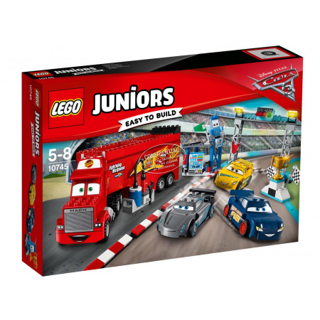 Конструктор LEGO 10745 Juniors Финальная гонка "Флорида 500"