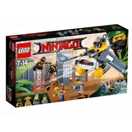 Конструктор LEGO 70609 Ninjago Бомбардировщик "Морской дьявол"