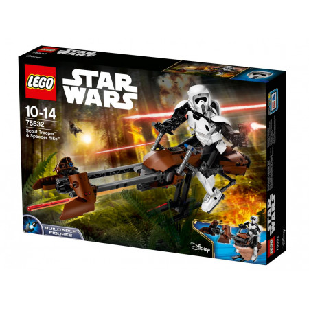 Конструктор LEGO 75532 Super Heroes Штурмовик-разведчик на спидере