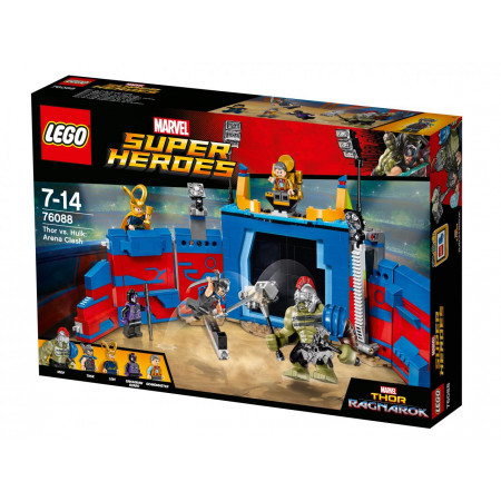 Конструктор LEGO 76088 Super Heroes Тор против Халка: Бой на арене