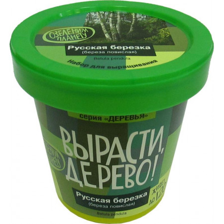 Набор ВЫРАСТИ ДЕРЕВО! zk-061 Русская берёзка