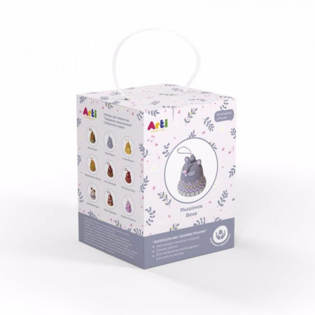 Набор для творчества ARTI Г000711 Колокольчик Мышонок Веня