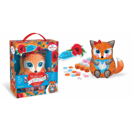 Набор для творчества ORIGAMI 02676 Подушечка Лисичка Набор для творчества ORIGAMI 02676 Подушечка Лисичка