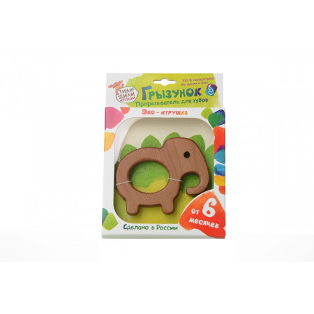 Прорезыватель ИГРУШКИ ТИЛИ-ДИЛИ TD-G11 Слоник