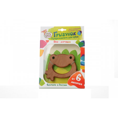 Прорезыватель ИГРУШКИ ТИЛИ-ДИЛИ TD-G14 Лягушонок