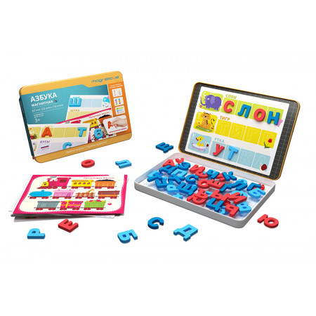 Мозаика MAGNETICUS МА-090 Путешественник Азбука