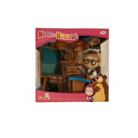 Кукла SIMBA 9301944 Маша в школьной форме