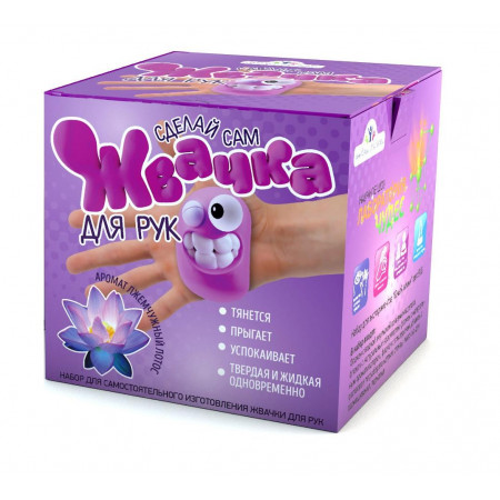 Набор для опытов ИННОВАЦИИ ДЛЯ ДЕТЕЙ 816 Жвачка для рук Жемчужный лотос