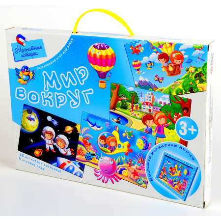 Мозаика магнитная ДЕСЯТОЕ КОРОЛЕВСТВО 01950 Мир вокруг