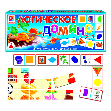 Домино РАДУГА С-573 Логическое Форма