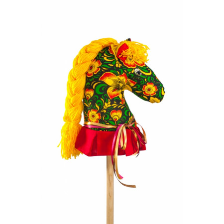 Игрушка КОНЯША КД010 Лошадка Хохлома Игрушка КОНЯША КД010 Лошадка Хохлома