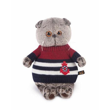 Мягкая игрушка BUDI BASA Ks19-069 Басик в морском свитере