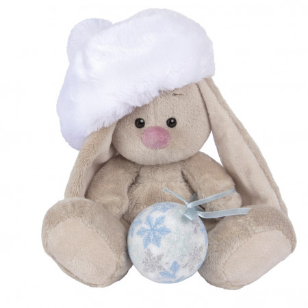 Мягкая игрушка BUDI BASA SidX-125 Зайка Ми с новогодним шариком (малыш)