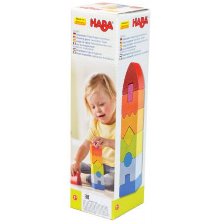 Пирамидка HABA 301690 Геометрическая башня Пирамидка HABA 301690 Геометрическая башня
