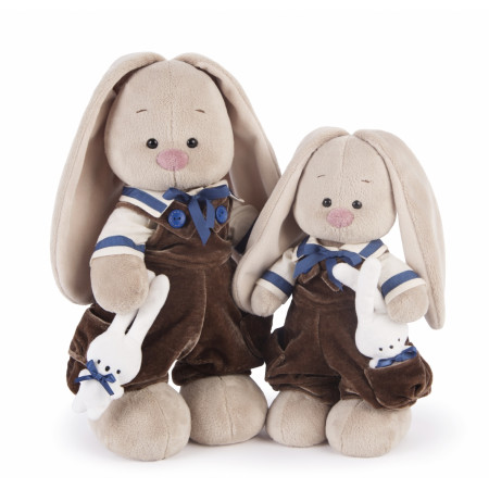 Мягкая игрушка BUDI BASA StS-220 Зайка Ми Бархатный шоколад (малая)