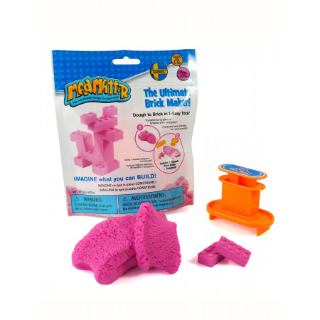 Масса для лепки MAD MATTR 220-201 The Ultimate Brick Maker Pink (розовый)