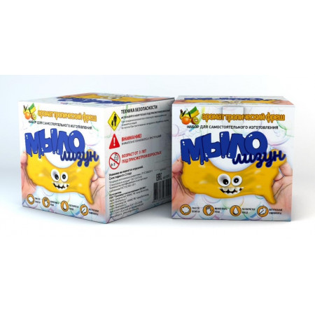 Набор для опытов ИННОВАЦИИ ДЛЯ ДЕТЕЙ 835 Мыло-лизун.Тропический фреш