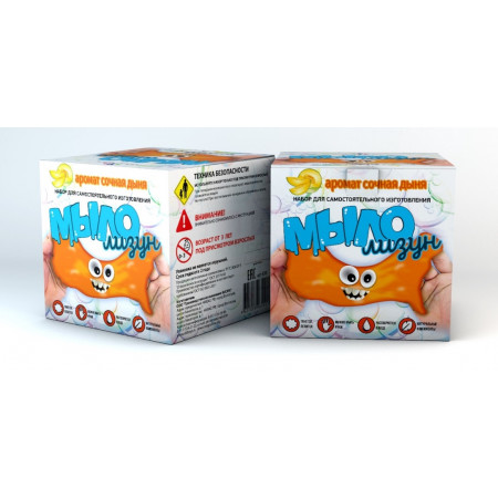 Набор для опытов ИННОВАЦИИ ДЛЯ ДЕТЕЙ 836 Мыло-лизун.Сочная дыня