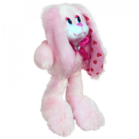 Мягкая игрушка Заяц Ушастик (мини)И /31 см/, цвет Розовый