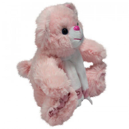 Мягкая игрушка Медведь Зефир (мини)И /25 см/, цвет Розовый