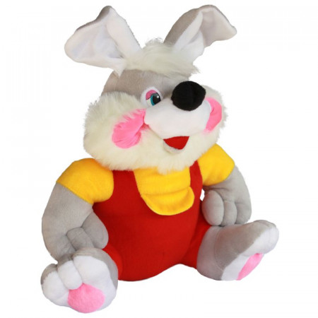 Мягкая игрушка Заяц Тимоха (Б) /70 см/, цвет Серый Мягкая игрушка Заяц Тимоха (Б) /70 см/, цвет Серый