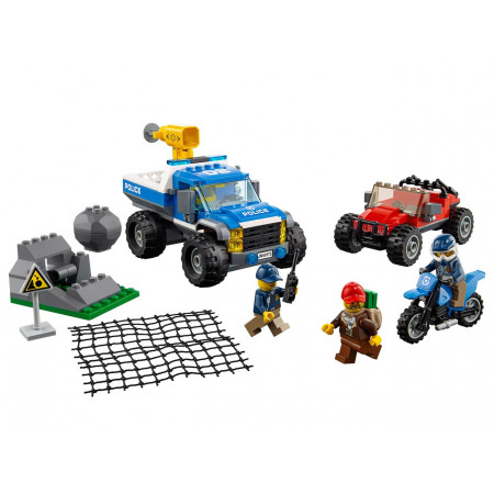 Конструктор LEGO 60172 City Police Погоня по грунтовой дороге