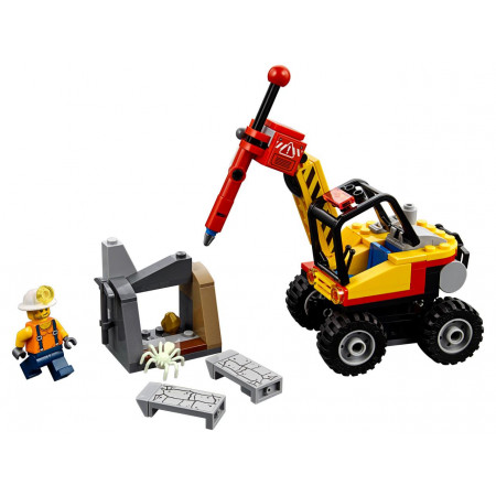 Конструктор LEGO 60185 City Mining Трактор для горных работ