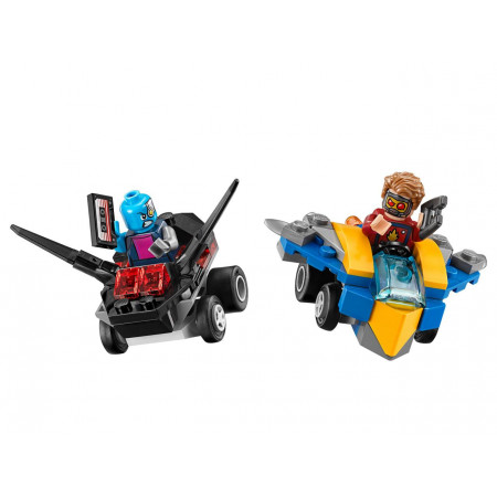 Конструктор LEGO 76090 Super Heroes Mighty Micros: Звёздный Лорд против Небулы