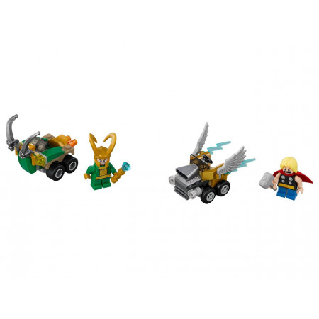 Конструктор LEGO 76091 Super Heroes Mighty Micros: Тор против Локи