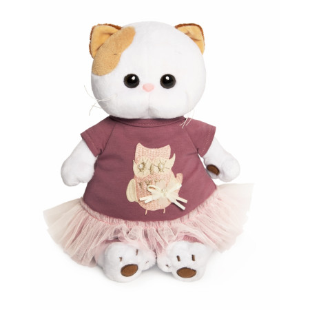 Мягкая игрушка BUDI BASA LK24-019 Ли-Ли в платье с совой