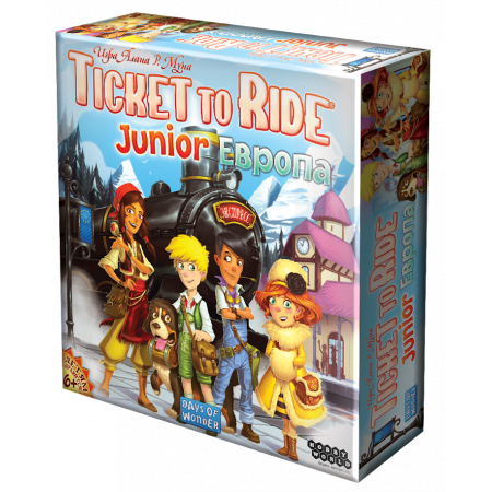 Настольная игра HOBBY WORLD 1867 Ticket to Ride Junior: Европа