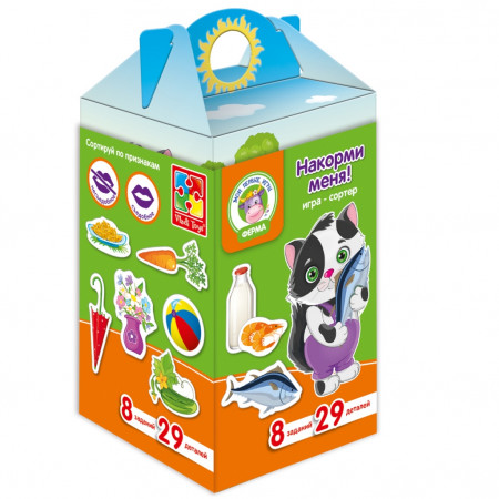 Развивающая игра VLADI TOYS VT1312-03 Накорми меня