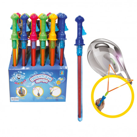 Мыльные пузыри 1TOY Т59641Н Мы-шарики гигантские 120мл