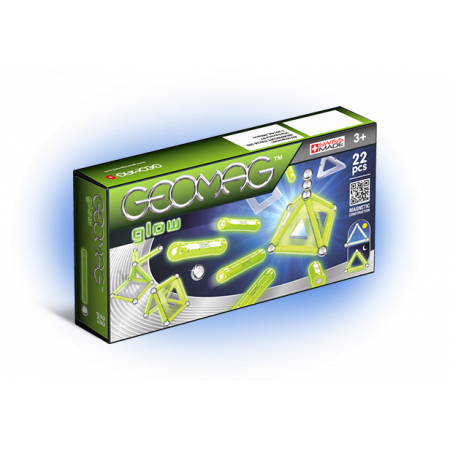 Магнитный конструктор GEOMAG 334 Glow 22 детали