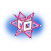 Магнитный конструктор GEOMAG 344 Pink 104 детали
