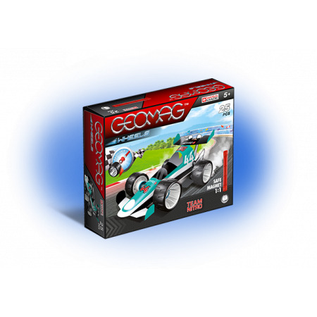 Магнитный конструктор GEOMAG 711 Машина гоночная зеленая