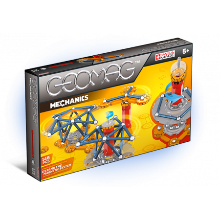 Магнитный конструктор GEOMAG 722 Mechanics 146 деталей
