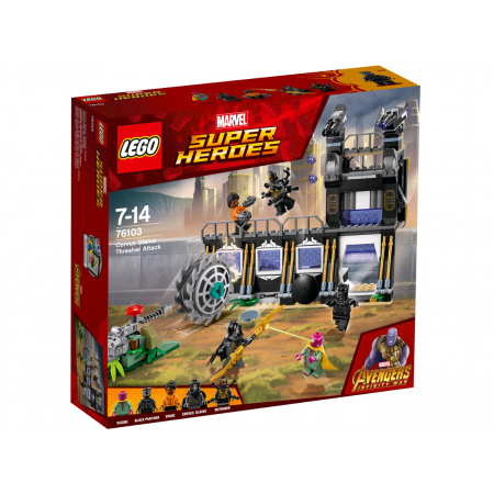 Конструктор LEGO 76103 Super Heroes Атака Корвуса Глейва