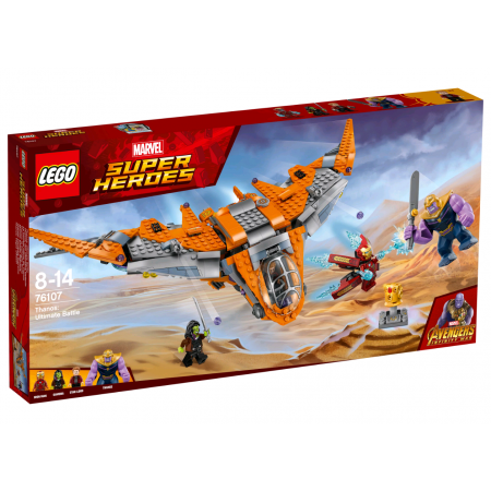 Конструктор LEGO 76107 Super Heroes Танос: последняя битва
